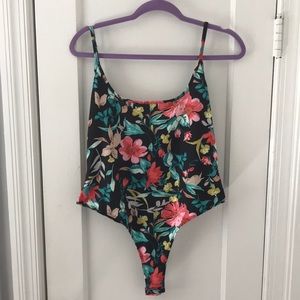 SHEIN Floral Bodysuit